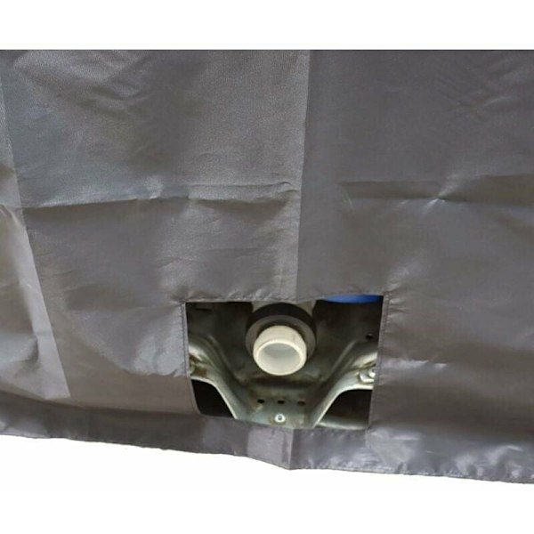 Vattentanksskydd, Skydd för 1000 L IBC-tank, Anti-damm Anti-UV Anti-regn (116 x 100 x 120)