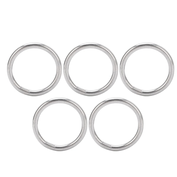 Ropkrok Sängring, Korrosionsbeständig Svetsad Solid Ring för Mångsidig Användning