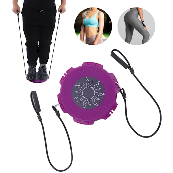 Midjetwister, Magnetisk balansbräda för kroppsformning, Massage för fotsulan, Latexassisterat elastiskt rep för aerob träning, Stark och stabil
