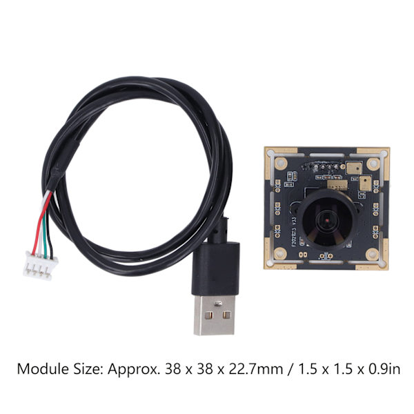 Autofokus USB-kameramodul 2MP Inbyggd Ljuskänslig Kontroll Webbkamera Modul med Mikrofon för IPC