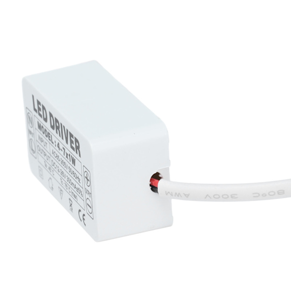 4‑7X1W LED-drivrutin konstant ström 300mA ingång AC85‑265V utgång DC12‑26V strömförsörjningstransformator