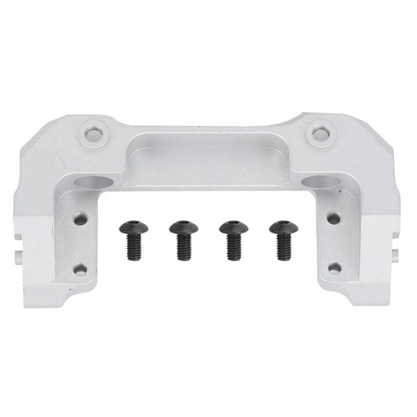Aluminiumlegering Fram Servo Monteringsstativ Passar för Axial SCX10 III AX103007 1/10 RC Crawler Bil Silver