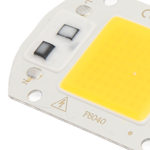 2 st LED COB-chip med hög effekt, drivrutinfri integrerad SMD-lampbricka, ljuseffektiv flip COB-lampbricka, varmt ljus 50W