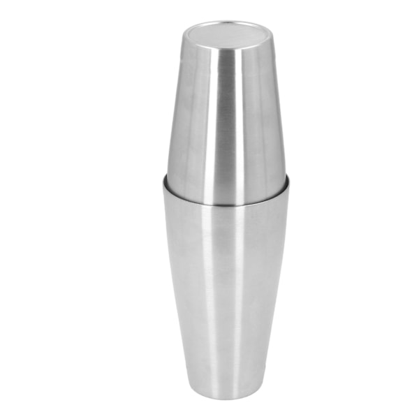 Cocktail Shaker Cup Kit Rostfritt Stål Bartender Skakning Burkar Bartending Blandningsverktyg för Bar Singel Botten