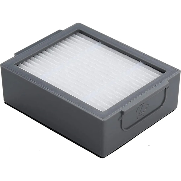 6-pack HEPA-filter kompatibla med iRobot Roomba evo, i, e, j-serien E5 E6 E7 i1 i2 i3 i4 i5 i6 i7 i8 j7 och alla Plus-versioner