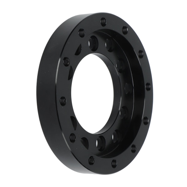 Adapterplatta för ratt i svart CNC-aluminiumlegering för Logitech G25 G27 G29 G920 13 14 tum ratt