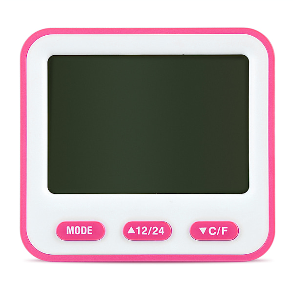 Multifunktionell väckarklocka Elektronisk digital termometer hygrometer LCD-timer
