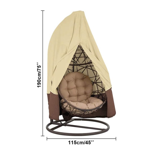 Cover Outdoor Swing Egg Cover Vattentätt