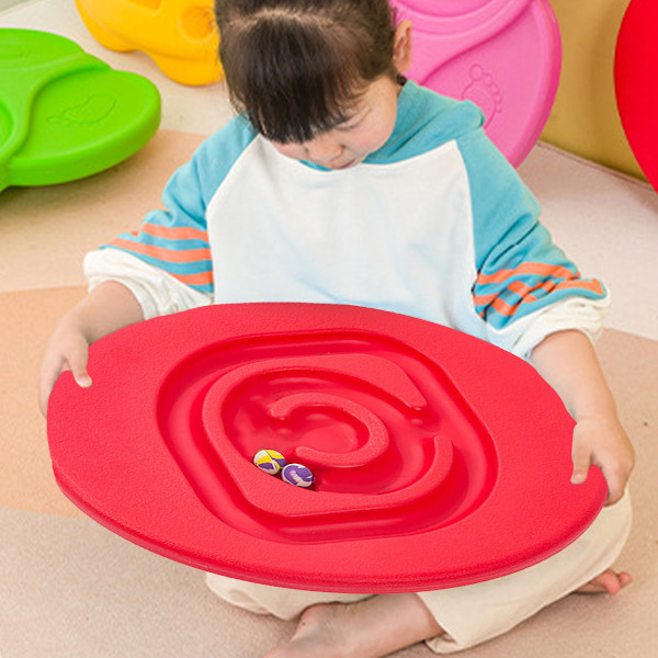 Inomhusäventyr, Barn Labyrint Balansbräda För Multifunktionell Lek Och Perceptionsträning, Plastmaterial Säkerställer Säkerhet Och Hållbarhet,