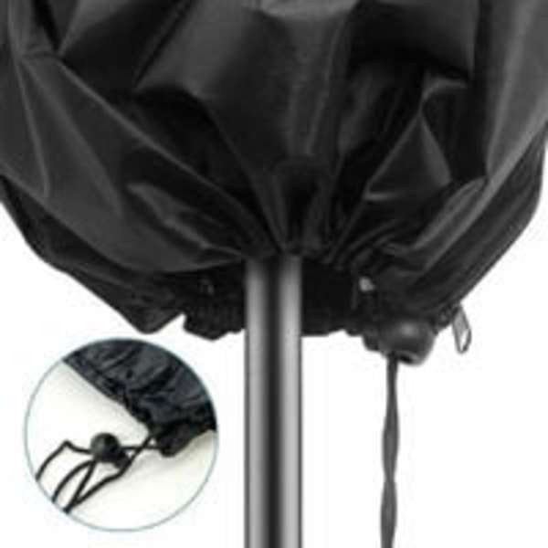Skyddande överdrag för offset-parasoll 2 till 4 m brett 210D Oxford-tyg vattentätt dammtätt UV-beständigt 265x40/70/50cm