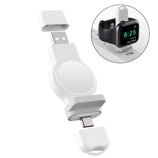 Apple Watch reseladdare 2-pack magnetisk trådlös bärbar