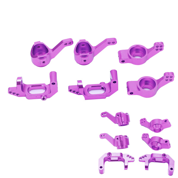 Kullager Aluminiumlegering Styrnavsmonteringsset för HSP 1/10 102010 102011 102012 RCPurple