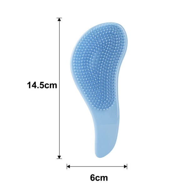 Hårborste för vuxna & barn hårborste för naturligt, lockigt