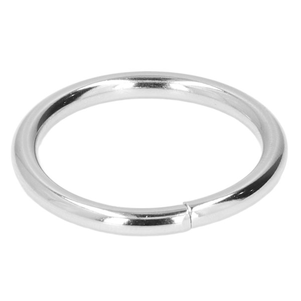 20 st metallringar 4x32mm järn robust hållbar multifunktionell utsökt metall O-ringar silver
