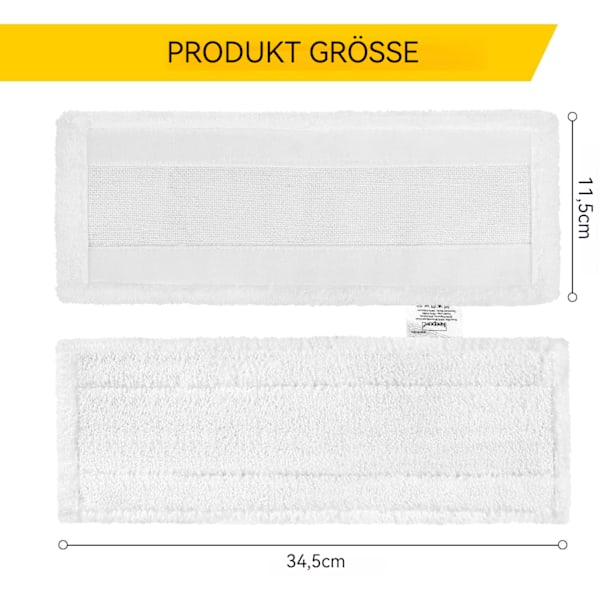 Cefuny mikrofiberduk överdrag för Karcher EasyFix SC2 SC3 SC4 SC5 ångtvätt