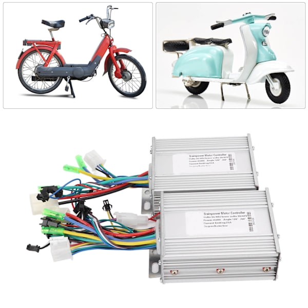 36V 48V 450W Vattentät LCD-displaypanel Dubbel drivenhet Borstlös styrenhet Kit för elektrisk cykel Scooter