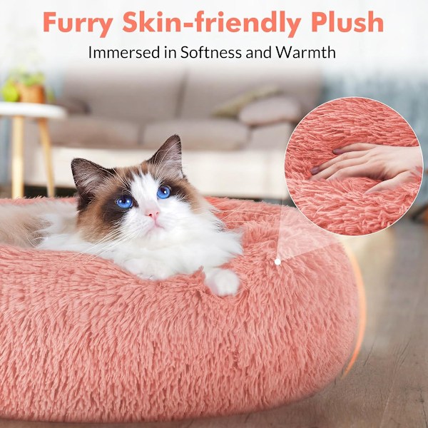 Pet's Paradise, mångsidig design anpassar sig till alla utrymmen, upphöjd kant ger stöd, säkerhet och komfort, maskintvättbar för problemfritt underhåll