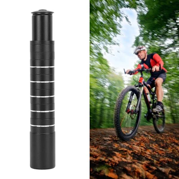 Cykelgaffelstamförlängare i aluminiumlegering, justerbar höjdhöjare för mountainbike, 210 mm