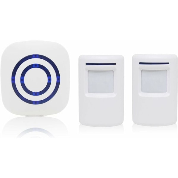 Dörrklocka med rörelsesensor, smart säkerhetslösning med industriell design för hemmet med PIR-teknik och starkt LED-ljus för företagslarmsystem