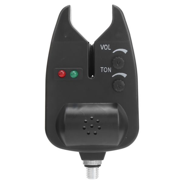 Fiskebete Alarm LED-indikator Ljudlig Visuell Larm Justerbar Volym för EU-stil Spöhållare