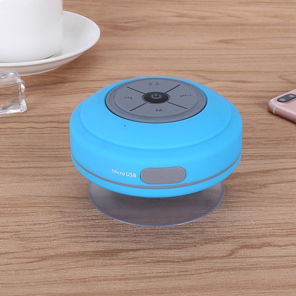 Trådlös Bluetooth-högtalare, vattentät duschradio med