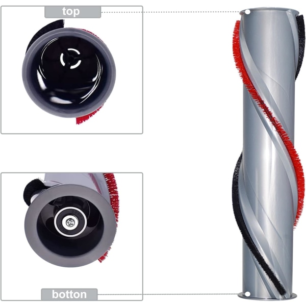 Bamboost Brush Roll Scroll Bar Ersättning för Dyson V11 Sladdlös Dammsugare Del 970135-01,970100-05