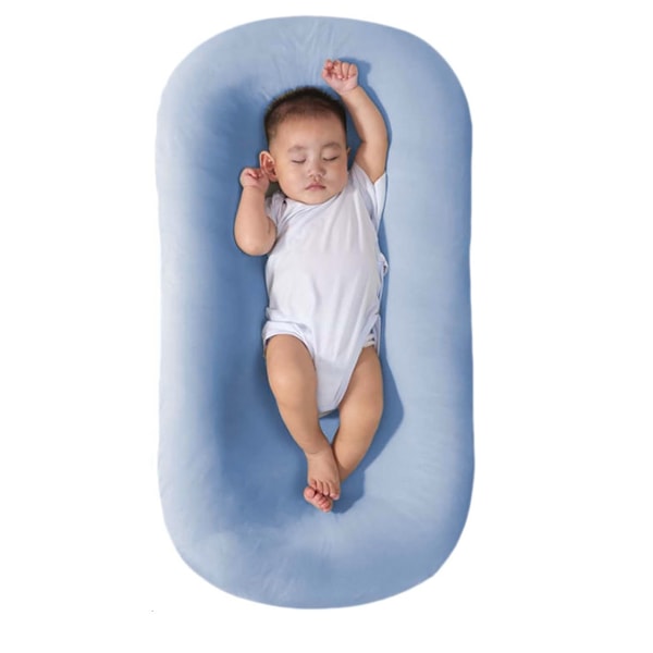 Babynest Kudde Ergonomisk Mjuk Beröring Hudvänlig Hållbar Lätt Att Rengöra Babylounge Kudde för Pojkar Flickor