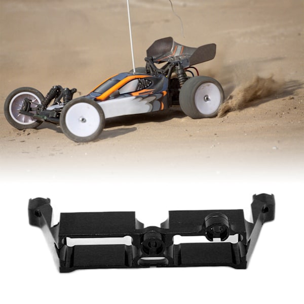 Differentialspärrfäste i aluminiumlegering, servofäste för Traxxas TRX4 1/10 RC-bil, svart
