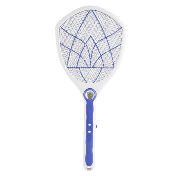 Elektrisk myggfångare Swatter Racket USB Uppladdningsbar Myggfluga Killer(Blå)