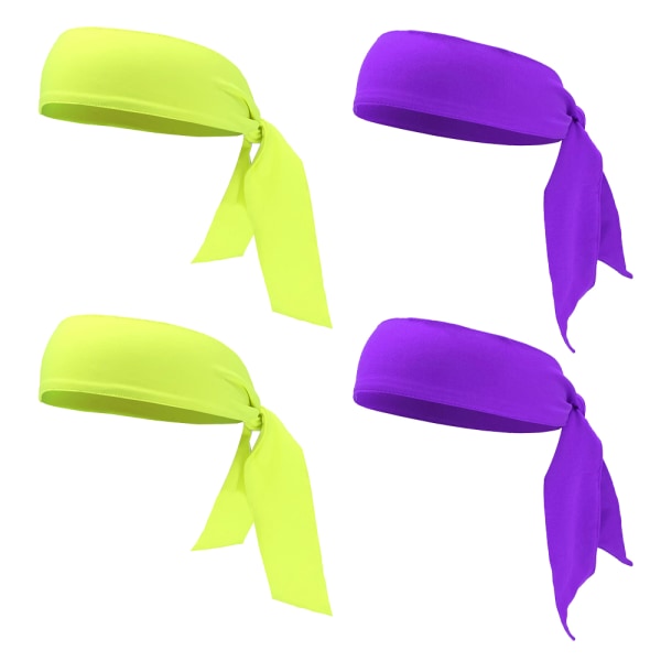 4st Tennis Tie Pannband Hårband Unisex Dry Head Tie Sport