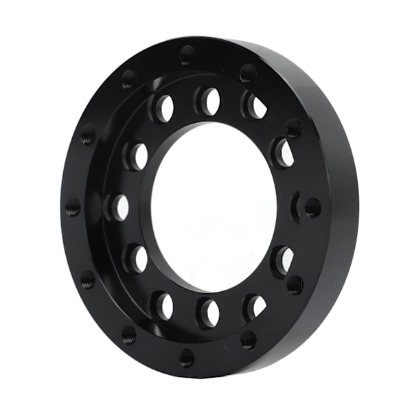 Adapterplatta för ratt i svart CNC-aluminiumlegering för Logitech G25 G27 G29 G920 13 14 tum ratt