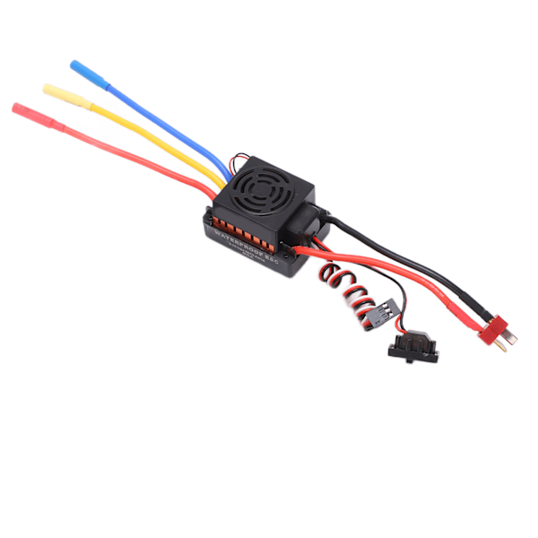 F540 3300KV 4P Borstlös motorsats med vattentät 60A ESC och programmeringskort för 1/10 RC-bil