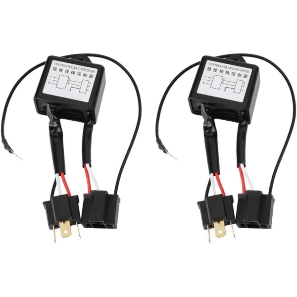 Strålomkopplare negativ polär inverterad polaritet - inverterad 2st LED-omvandlaradapter Polbox-konverteringskontroller