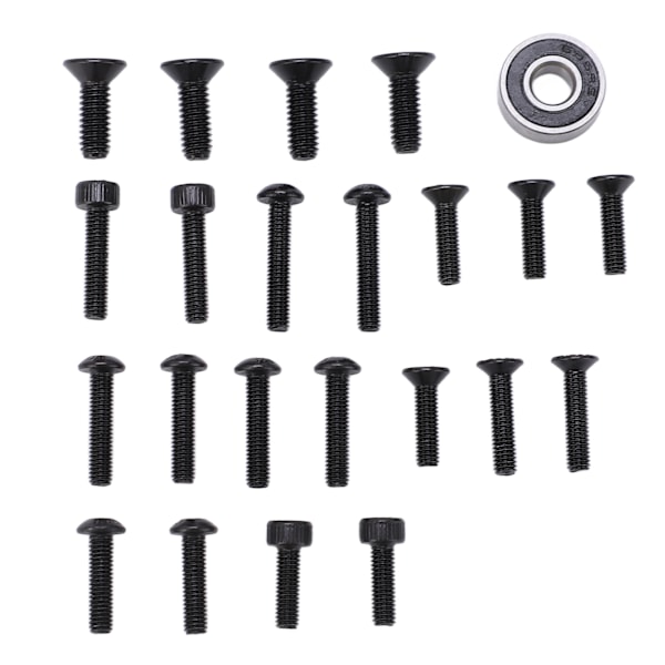 Metall Fram och Bak Växellåda Hus Set för Arrma Karton 1/8 RC Bil för Typhon RC Bil Blå