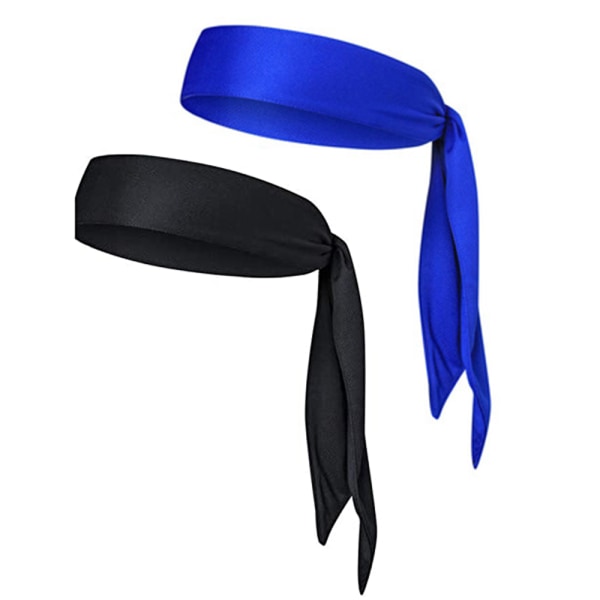 2 st Tennis Tie Pannband Pannband Unisex Dry Head Tie Sport