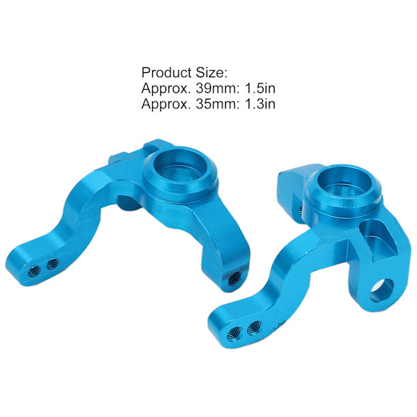 RC Styrkopp Aluminiumlegering Uppgraderingsdelar Knuckle Arm för Tamiya XV01 1/10 RC Bil 2st