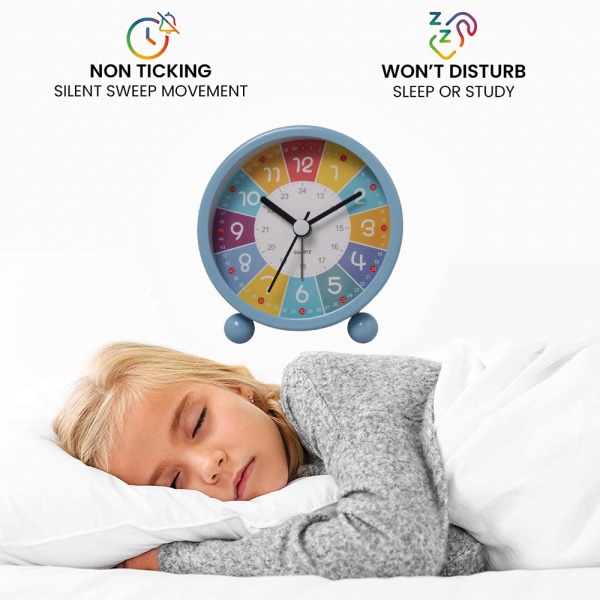 Lärande klocka för barn - Talande tid Lärande klocka - Barn
