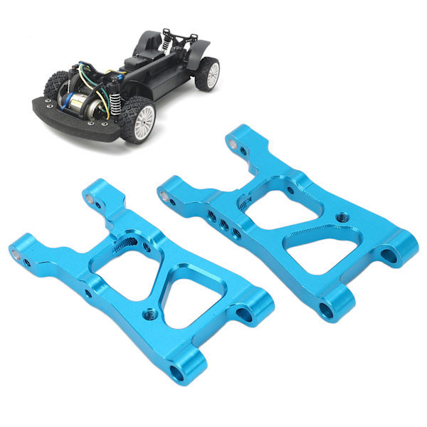 2 st RC bakre svingarmsats ersättning aluminiumlegering hög styrka RC bildelar för Tamiya XV01 1/10 RC bil blå