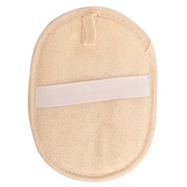 Exfolierande Kroppsskrubb, Dubbelsidig Pad, Miljövänlig, Lätt att Använda, Frottétyg, Naturlig Loofah-svamp, för Dusch Bad Spa (2-pack)