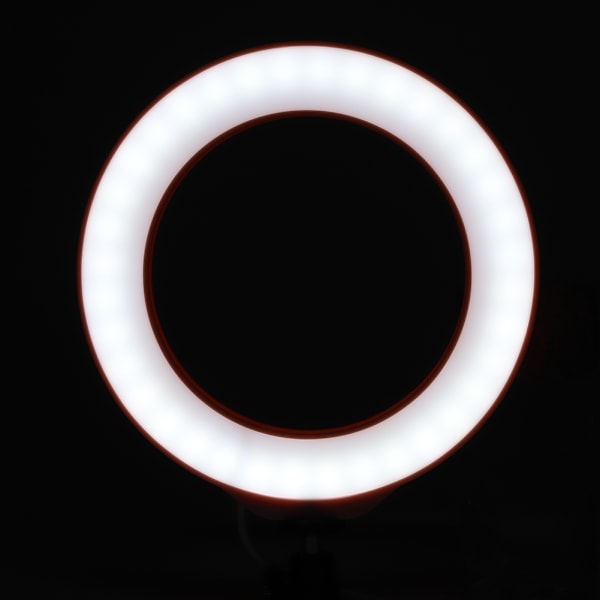 Ring Light Kit, 360 Graders Rotation Dimbar LED-lampa Med Fjärrkontroll, För Smink/Livestreaming, Inkluderar Tripodstativ, Blixtskoadapter,