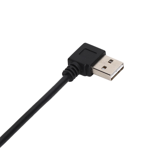Kort Micro Usb-kabel för kompakt förvaring, rätvinklig design underlättar enkel åtkomst i trånga utrymmen, universell kompatibilitet säkerställer bred enhetsanvändning