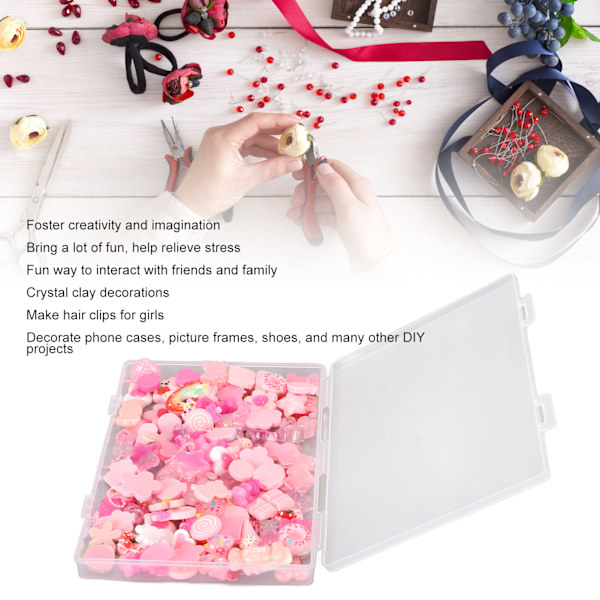 120 st falska godisar set plast söta blandade godis DIY hantverk gör-det-själv-material scrapbooking prydnad