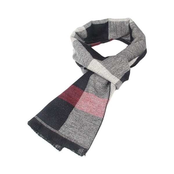 Herrar Scarf Vinter Kasmirsjal för Herrar Lång Mode