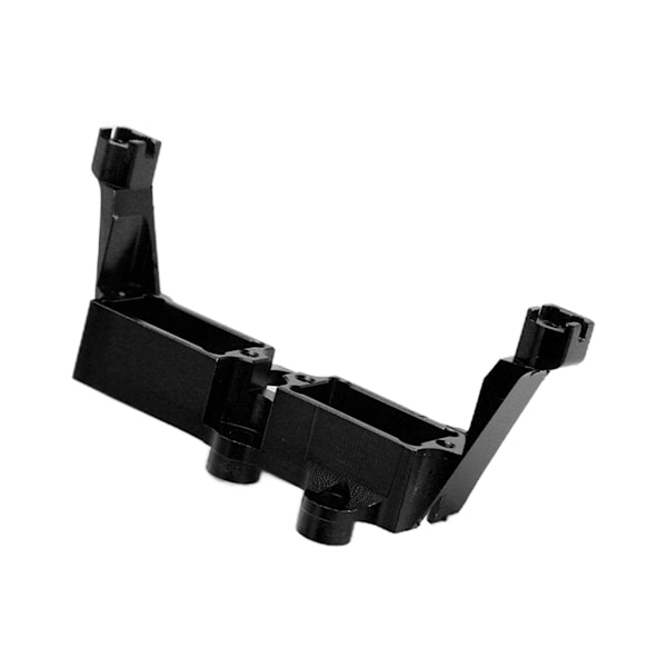 Differentialspärrfäste i aluminiumlegering, servofäste för Traxxas TRX4 1/10 RC-bil, svart