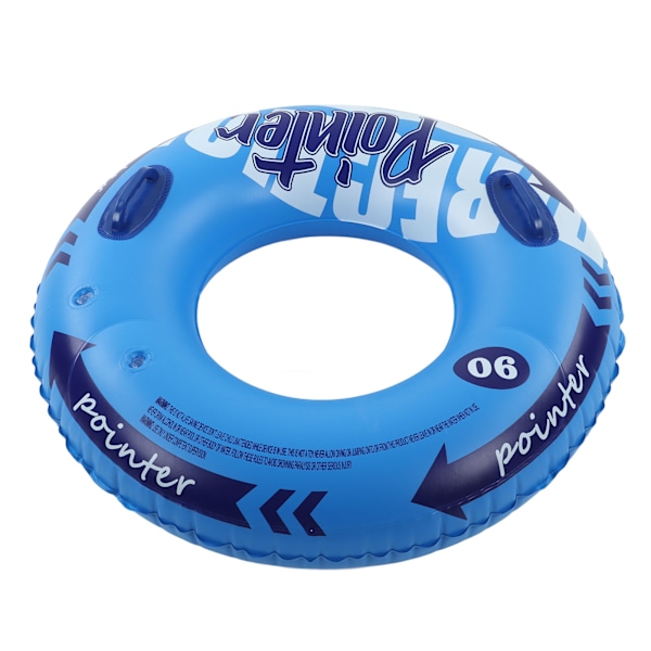 Badring för vuxna, Uppblåsbar vattenhängmatta, Förtjockad slitstark PVC, Helt strömlinjeformad design, Lämpliga fotorekvisita, Bekväm att blåsa upp och tömma