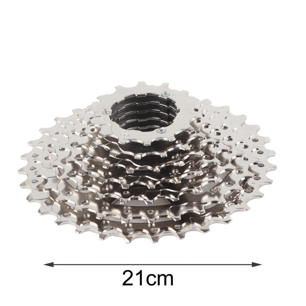 MTB 7-växlad 32T kassett 7-växlad växlare bakre växelgrupp kassett svänghjul klättringshjul för utomhuscykling