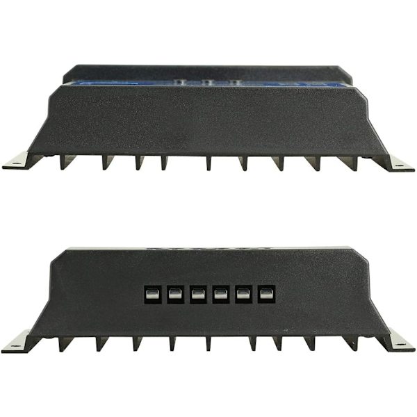 40A 12V 24V Automatisk Solcellsladdningsregulator PWM LCD Dubbel USB 5V Utmatning Solpanel Fotovoltaisk Regulator
