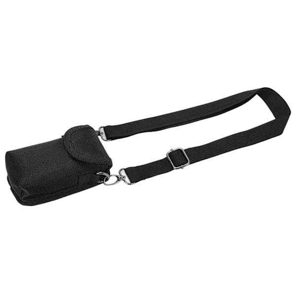 Sling Tool Bag Enkelsidig axelväska för avståndsmätare Digitala smarta mätare Universalväska Svart