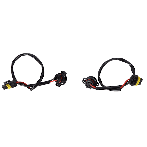 2 st 5202/H16 Han till 9005 Hon Kopplingstrådssats Universal Adapter för Strålkastare Dimljus 12V‑24V