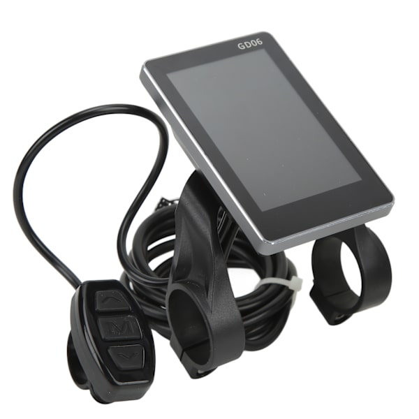 15A elektrisk cykelkontrollersats med LCDGD06-mätare 130X-växel 8C-assistanssensor för 350W 250W-motor